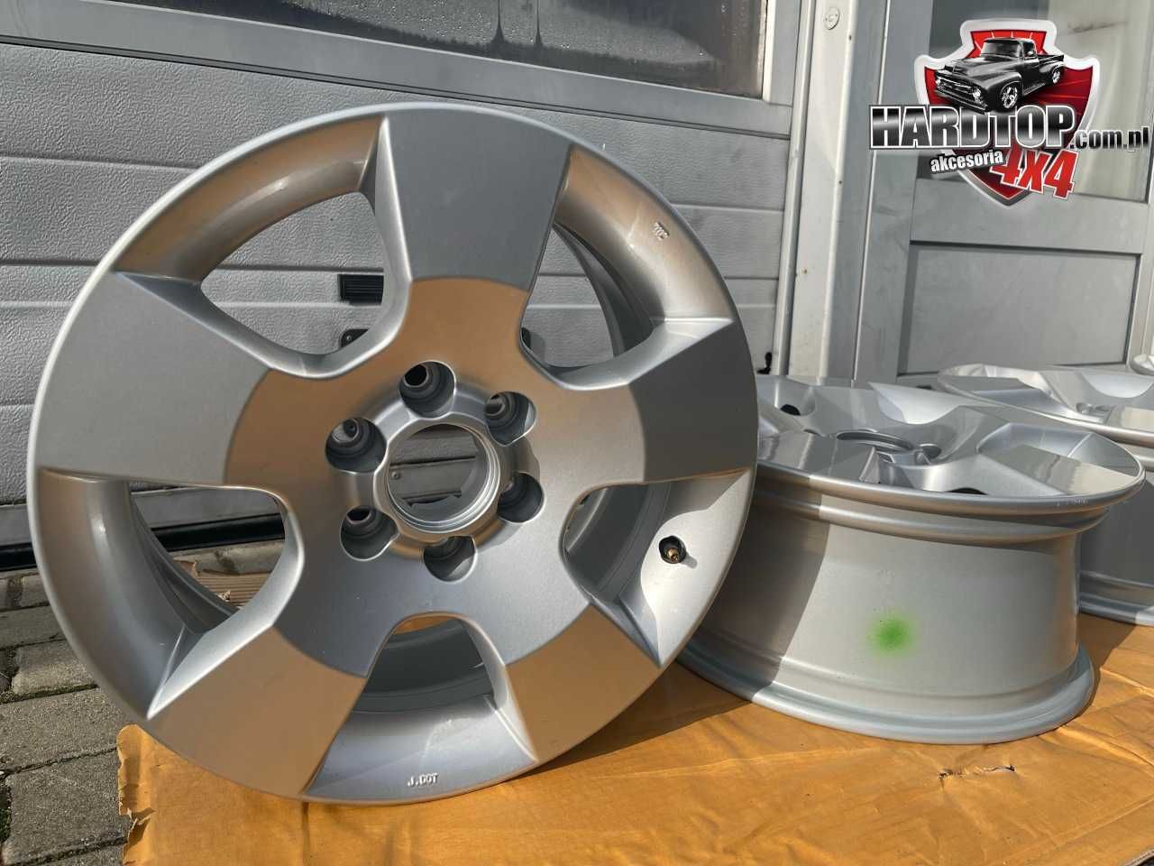 Felgi Komplet Nissan Navara 16 cali 6x114x66