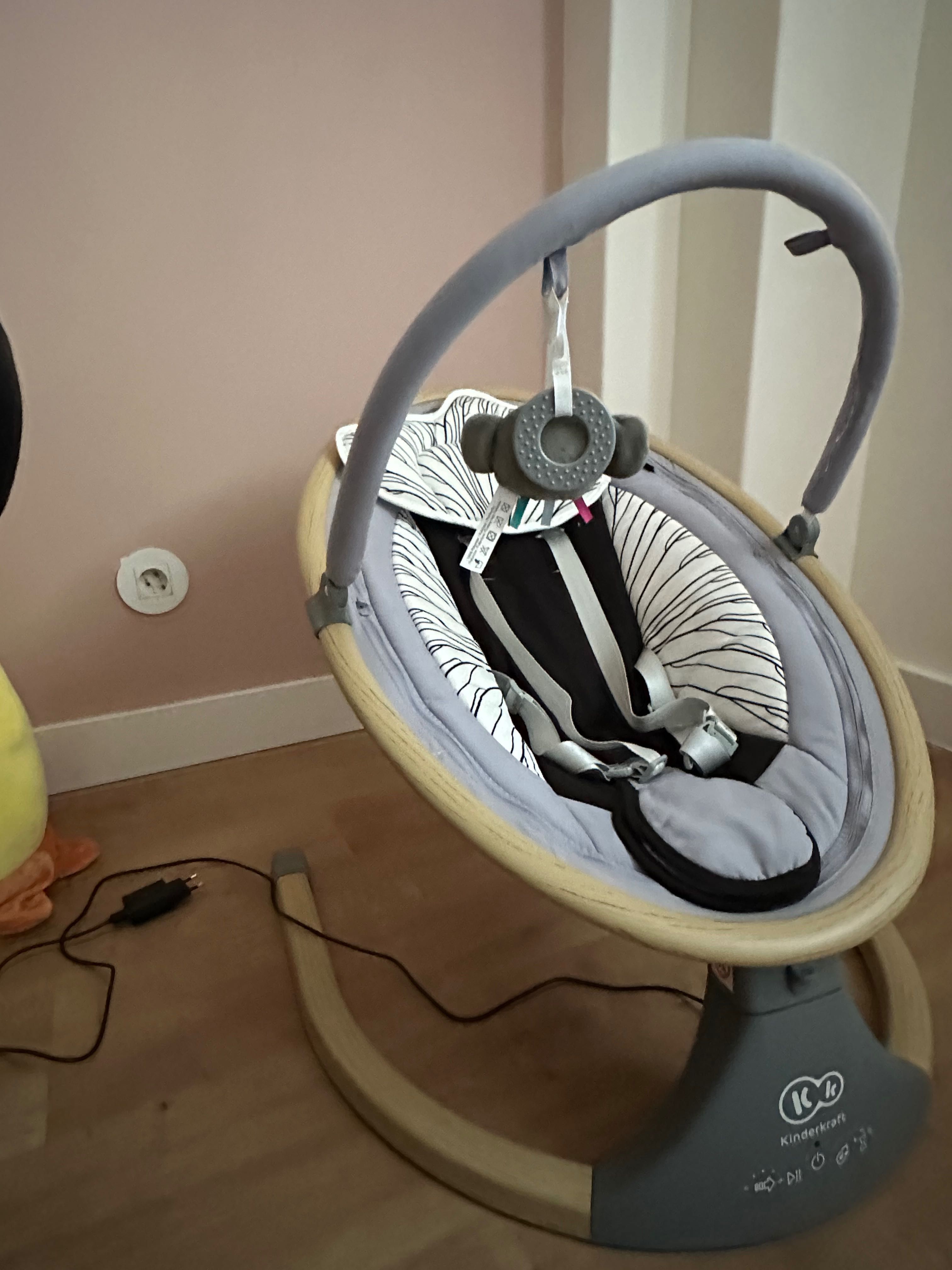Espreguiçadeira KINDERKRAFT Lumi Cinzento