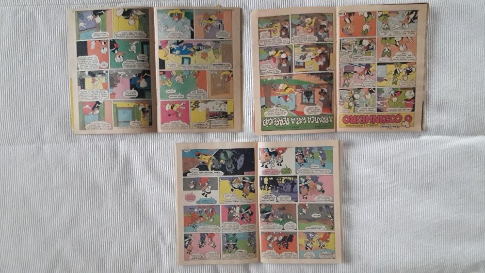 Mickey, Patinhas, Donald 3 livros 6€