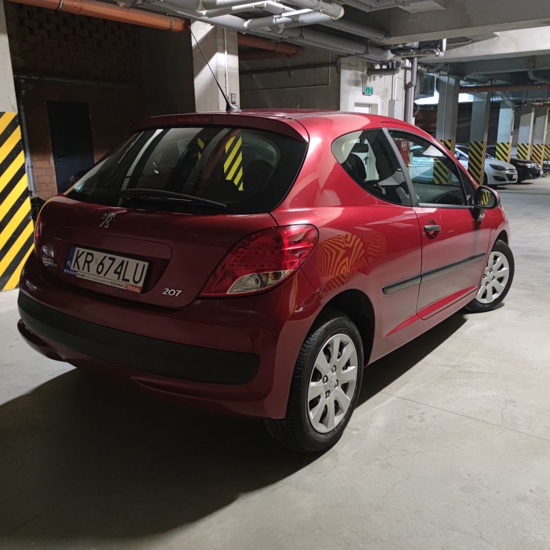 Peugeot 207 1.4 benzyna Lift Salon PL Bezwypadkowy 47tys Przebiegu