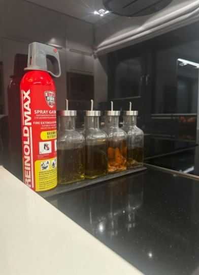 Spray gaśniczy RM 750ml KUCHNIA - Czujka.pl
