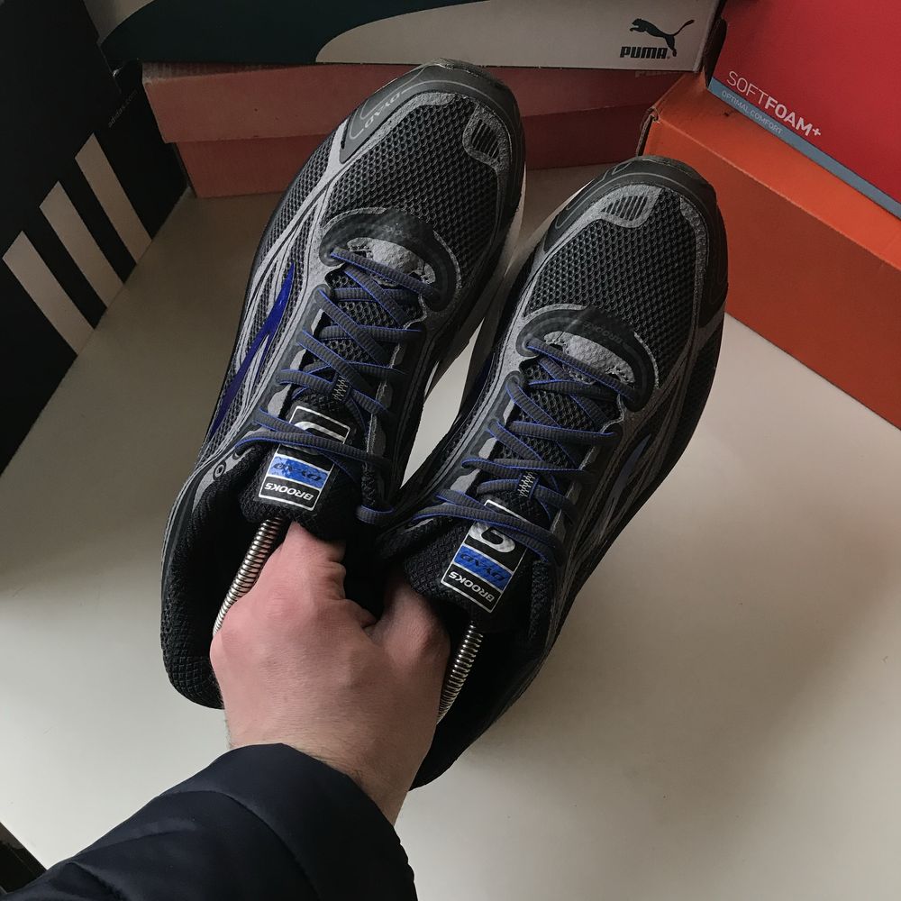 Brooks, оригінал, сітка, розмір 47, кросівки на літо і бігу взуття