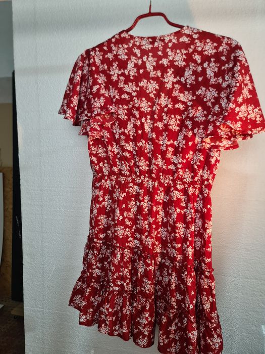 Vestido senhora vermelho SHEIN S