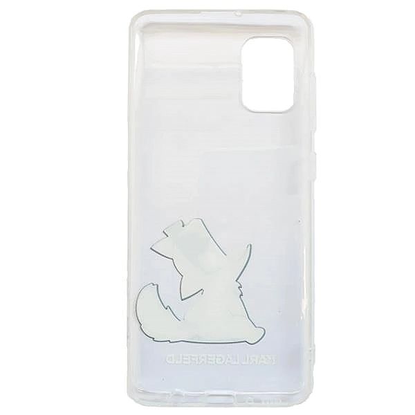 Etui Karl Lagerfeld Choupette Fun na Samsung Galaxy A31 - przezroczyst