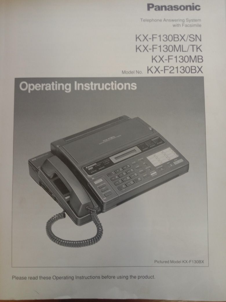 Телефон Факс Panasonic KX