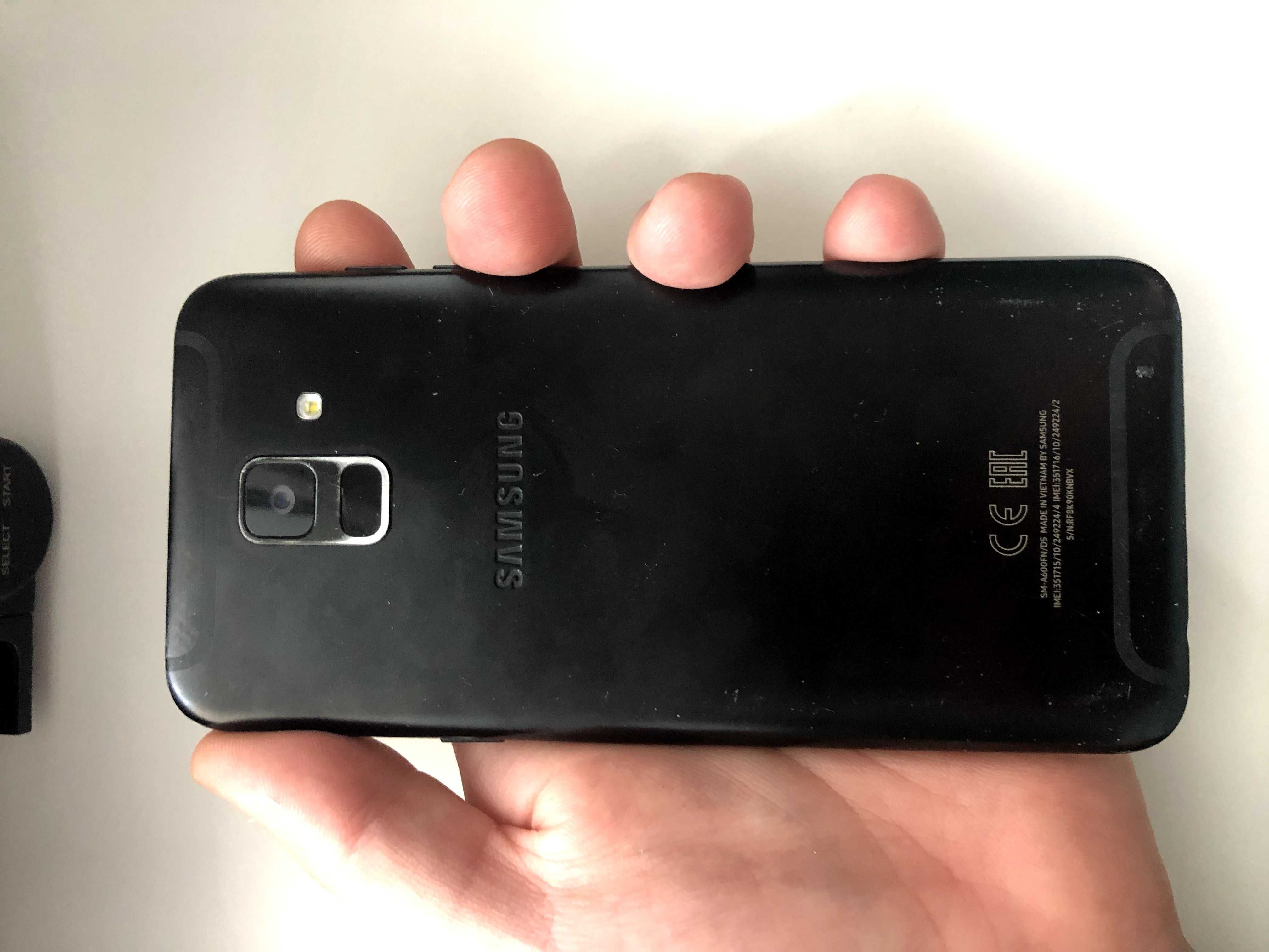 Мобільний телефон Samsung Galaxy A6 SM-A600 3/32GB Black (Б/У)