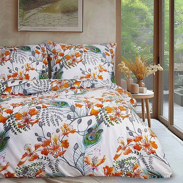 Pościel BAWEŁNIANA 180x200/3cz komplet 2x poszewka 70x80 Cotton Love m
