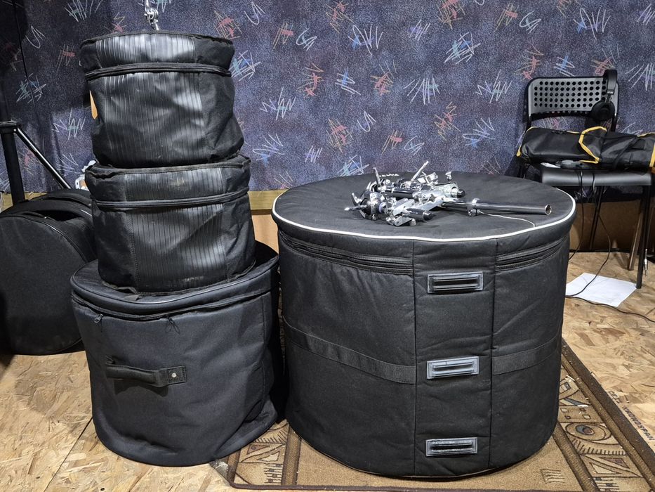 Bębny Yamaha Birch Custom Absolute 24, 10, 12, 16 + gifty