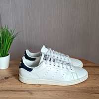 Белые кожаные кроссовки Adidas Stan Smith 43р, фирменные кросовки