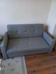 Sofa 2-osobowa szara