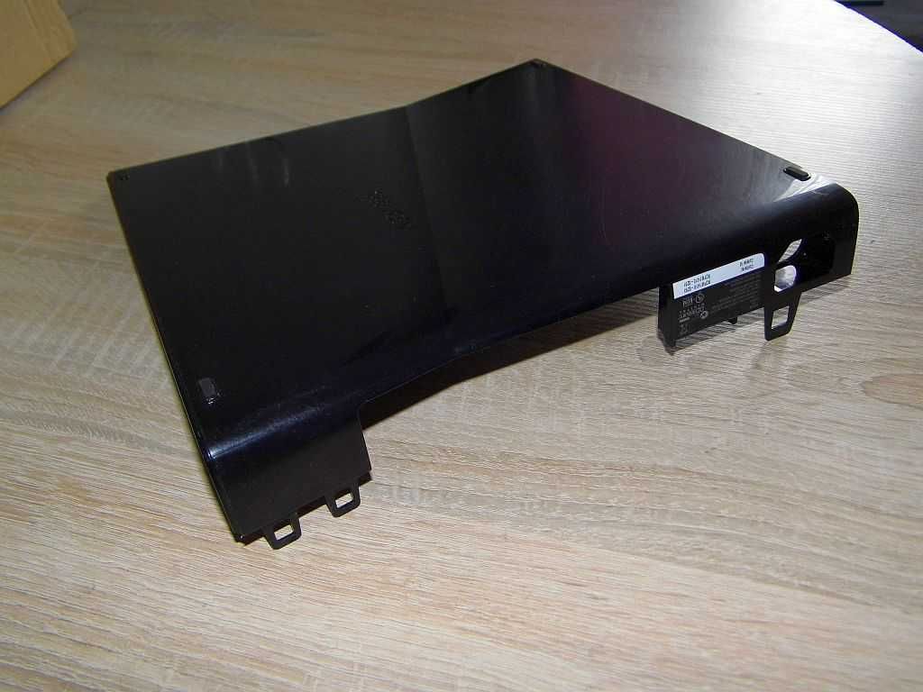 Oryginalna dolna część obudowy konsoli XBox 360 Slim Piano Black