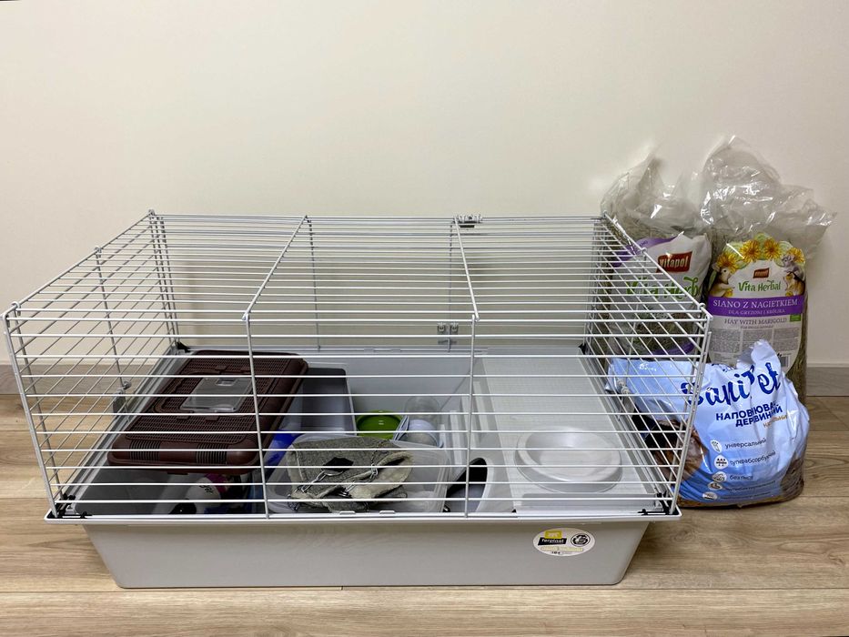 Клітка Ferplast для морської свинки + набір