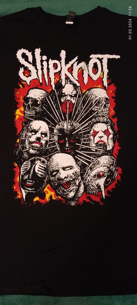 Футболка группы Slipknot,