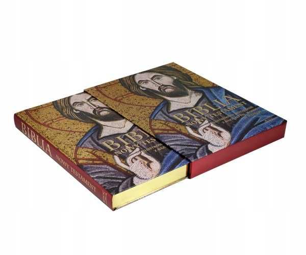 Biblia Nowy Testament lustrowany Mozaikami Bazyliki Św Marka w Wenecji