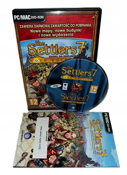 The Settlers 7 Droga Do Królestwa BOX PL - pudełko po grze