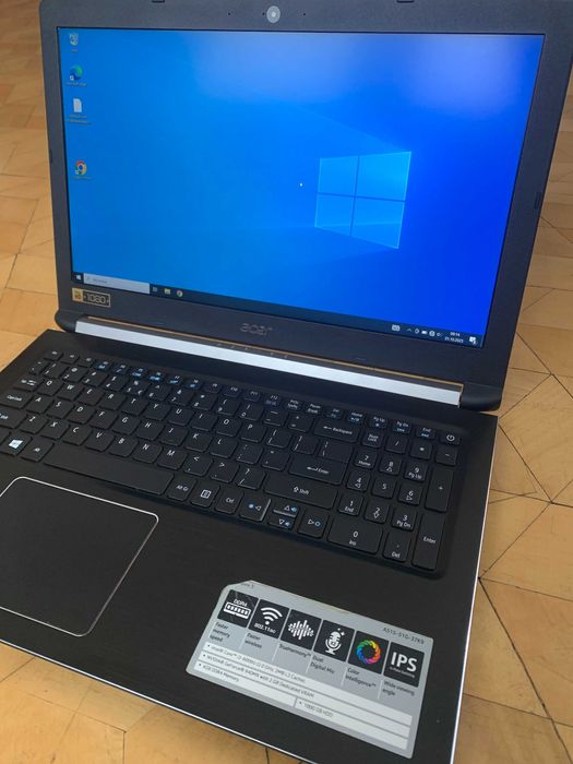 Laptop Acer Intel i3 DDR4-8GB Nowy SSD-512GB Geforce-940MX Bateria 5h