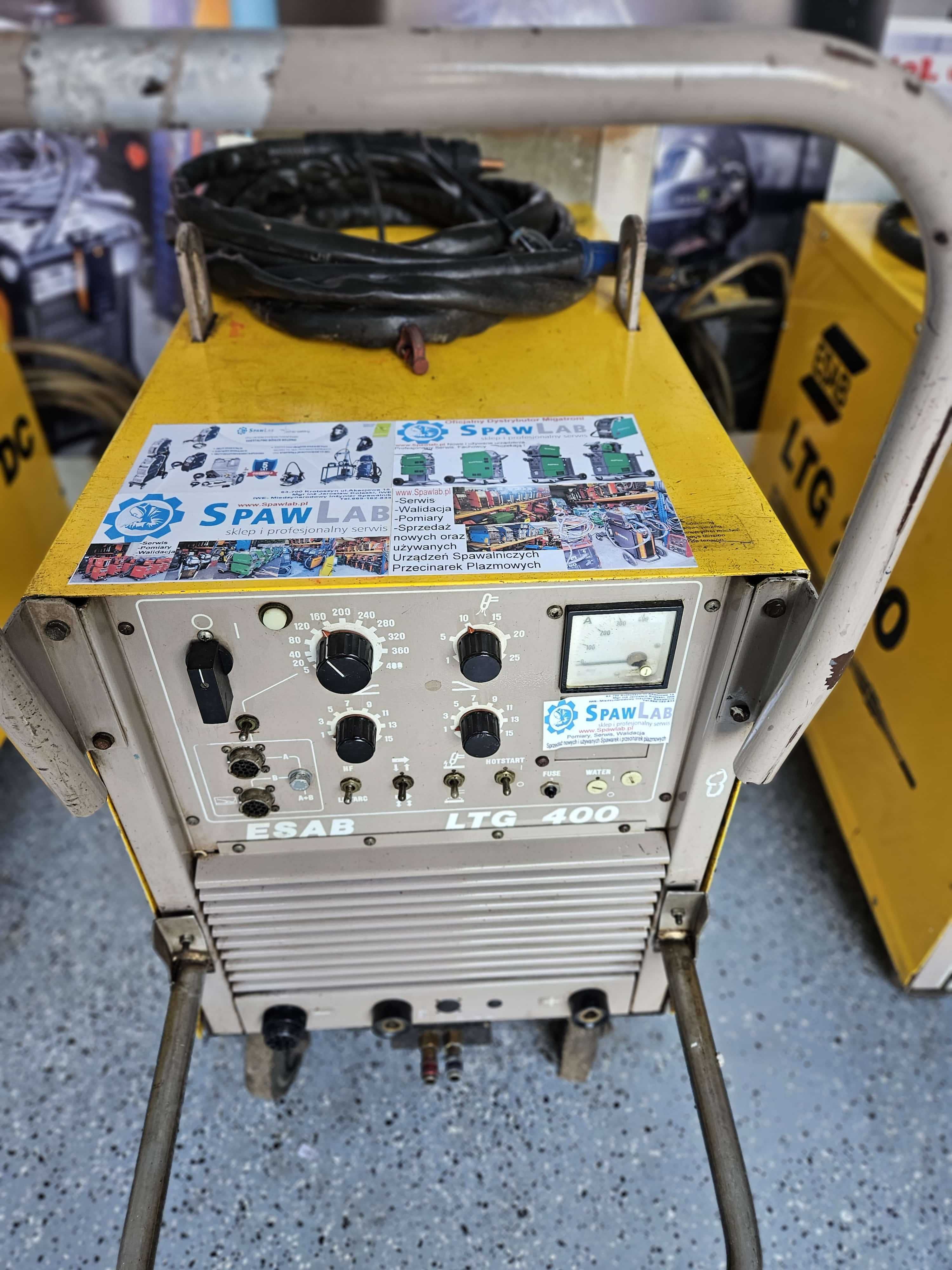 Esab LTG 400 Spawarka Tig Transformatorowa Moc Chłodzenie Binzel 8m !!