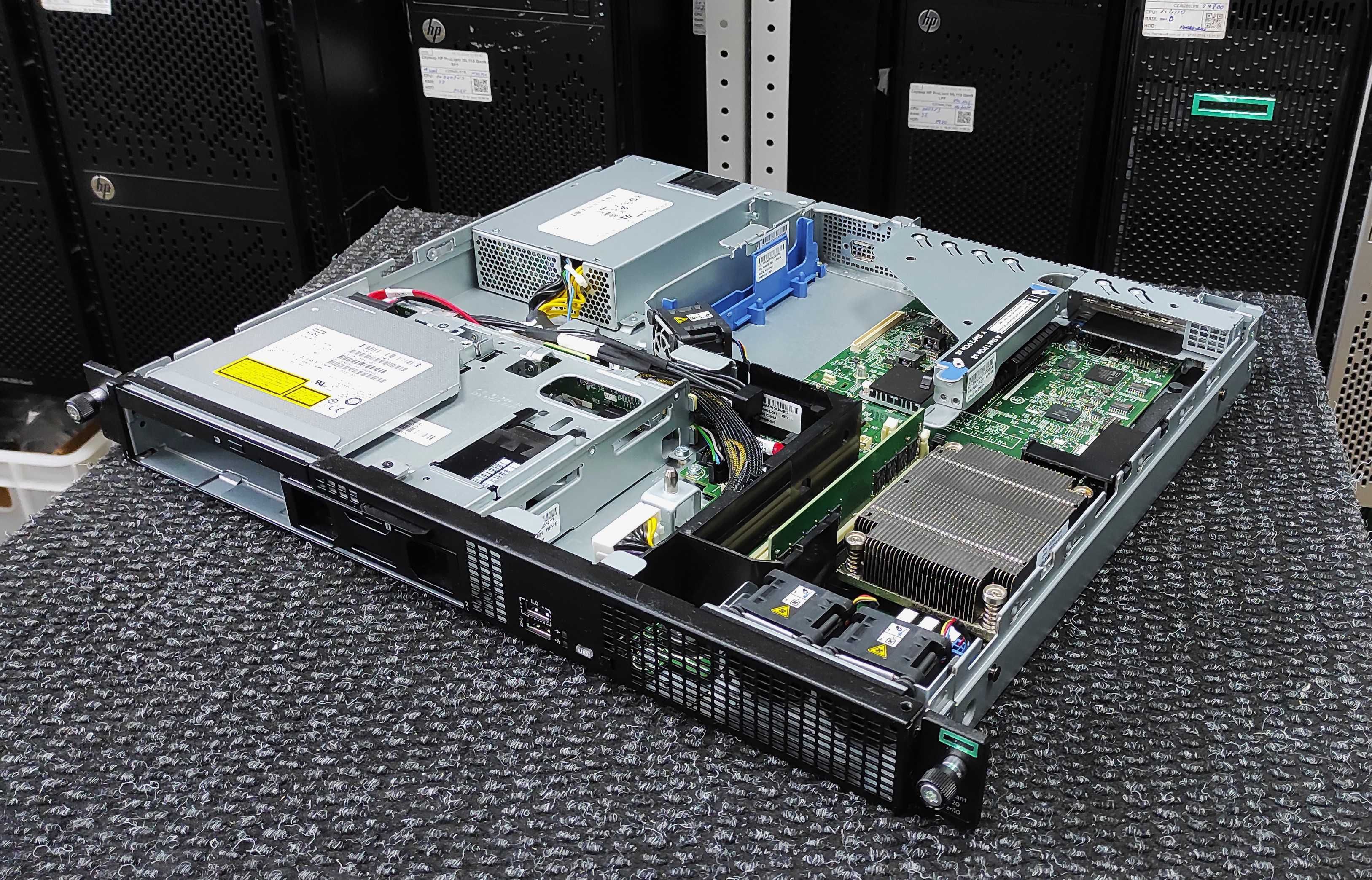 Компактный сервер HP ProLiant DL20 Gen10 (глубина 40см)