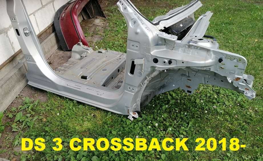 DS 3 DS3 Crossback 2018- Próg słupek ćwiartka prawa przód zderzak EPH