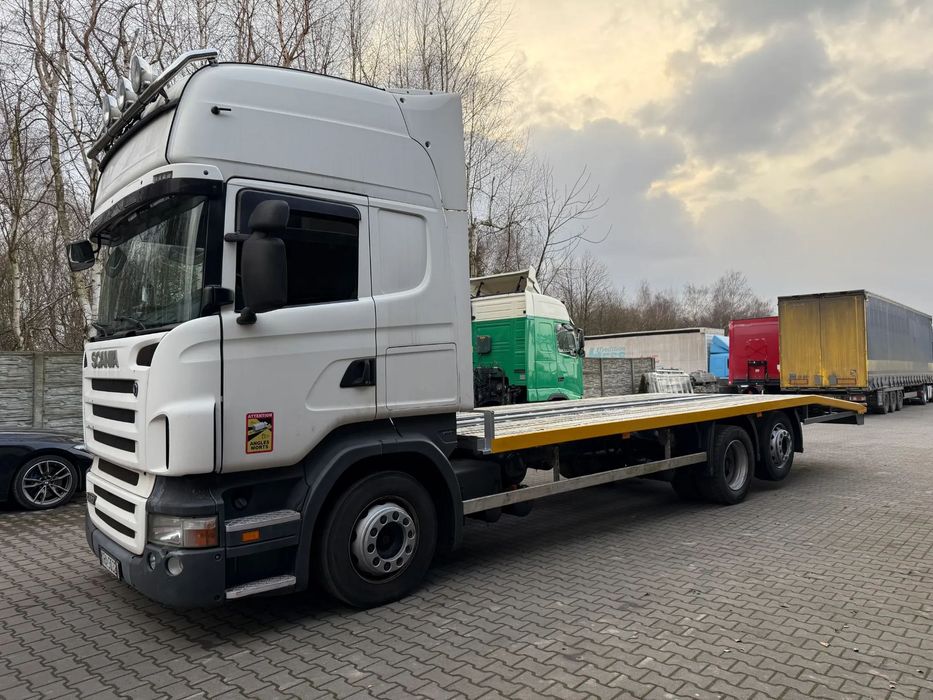 Scania R420 / Autolaweta  Autolaweta / Scania R420 / Najazd 8,25m / TopLine