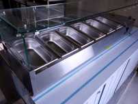 Vitrine Saladete de Balcão Novo 1,5m