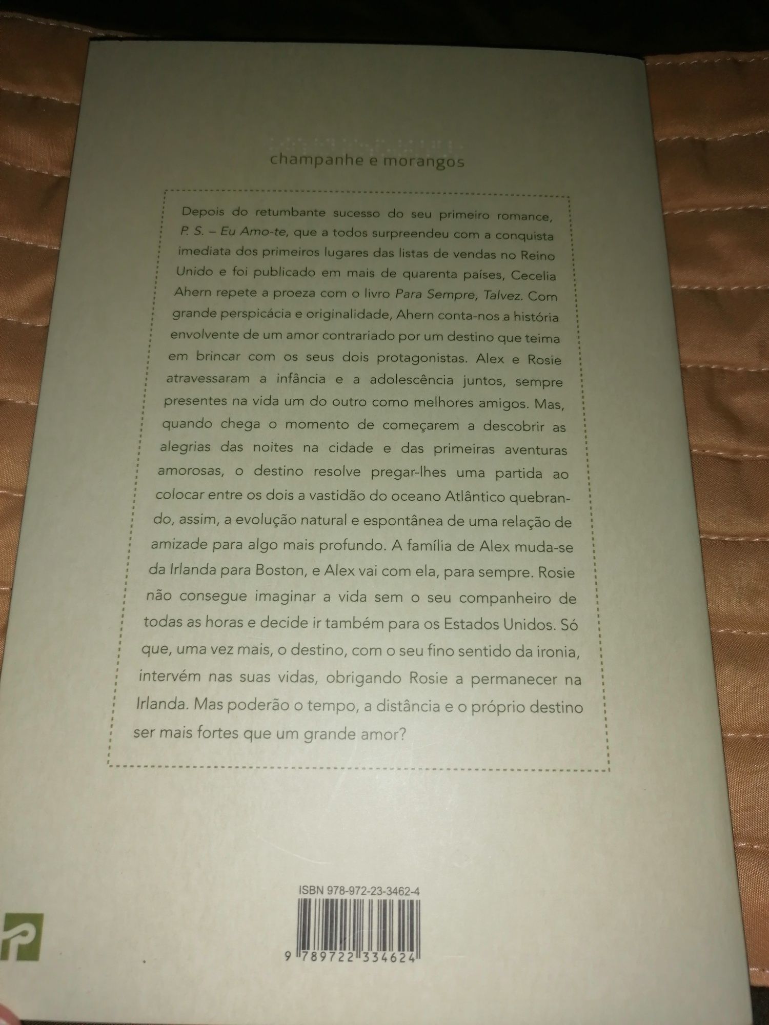 Livro Para sempre, talvez