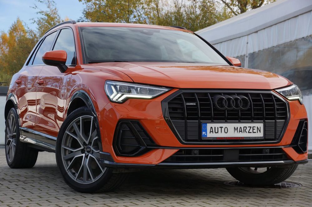 Audi Q3 2.0 TDI CR 4x4, S-Line, Virtual, Navi, Kamera, LED Matrix, GWARANCJA!