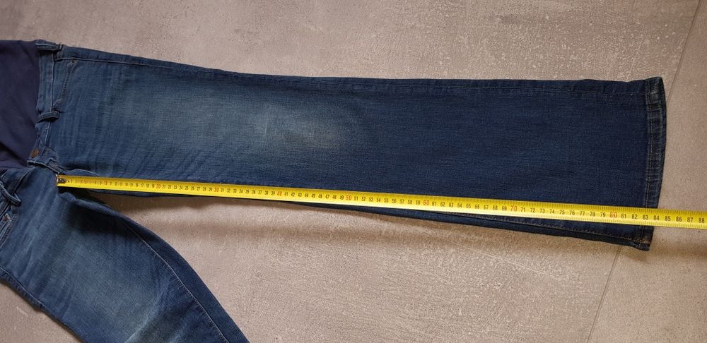 Spodnie jeansy ciążowe MAMA 38 NOWE