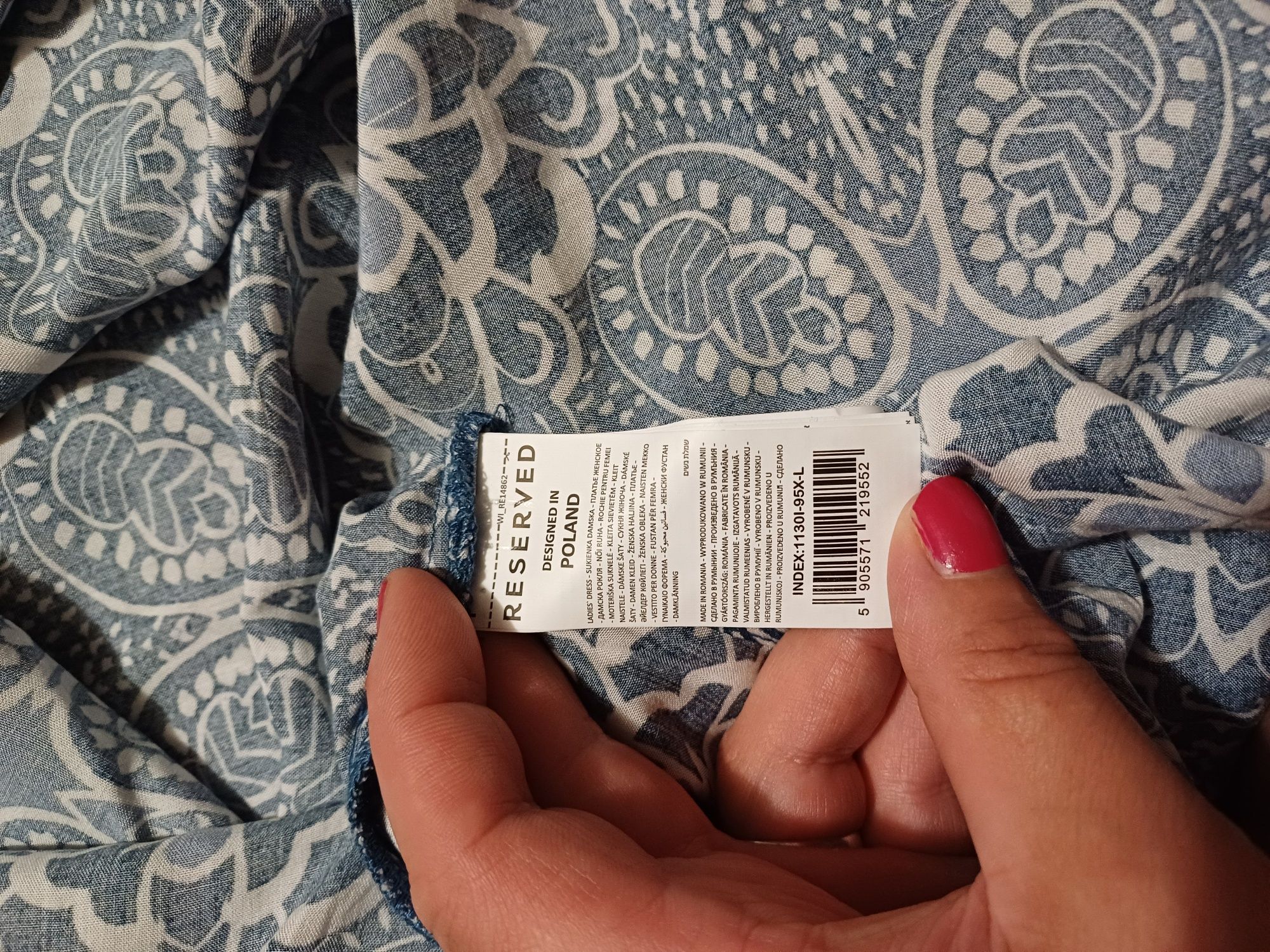 Sukienka Reserved maxi L,/ Xl/ Xxl 42/44