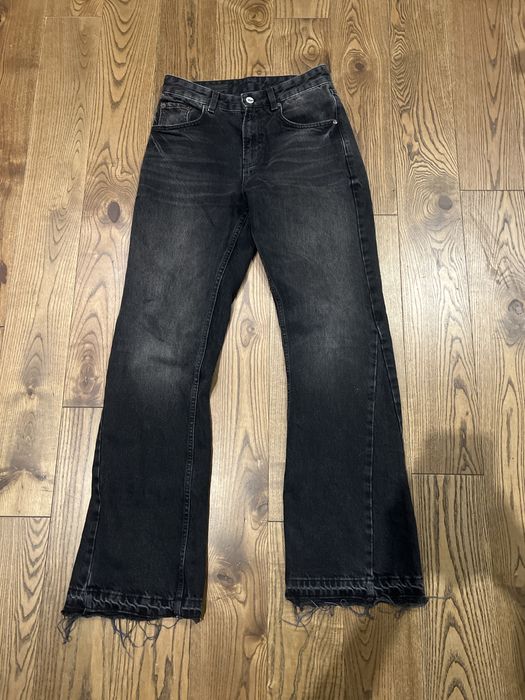 ZARA Flared Jeans (black)