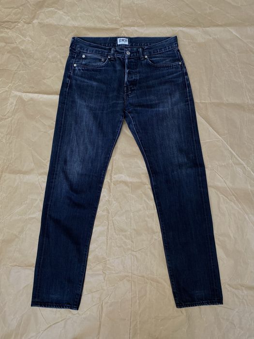 Селвідж selvedge Edwin ED-80 slim tapered 32x32