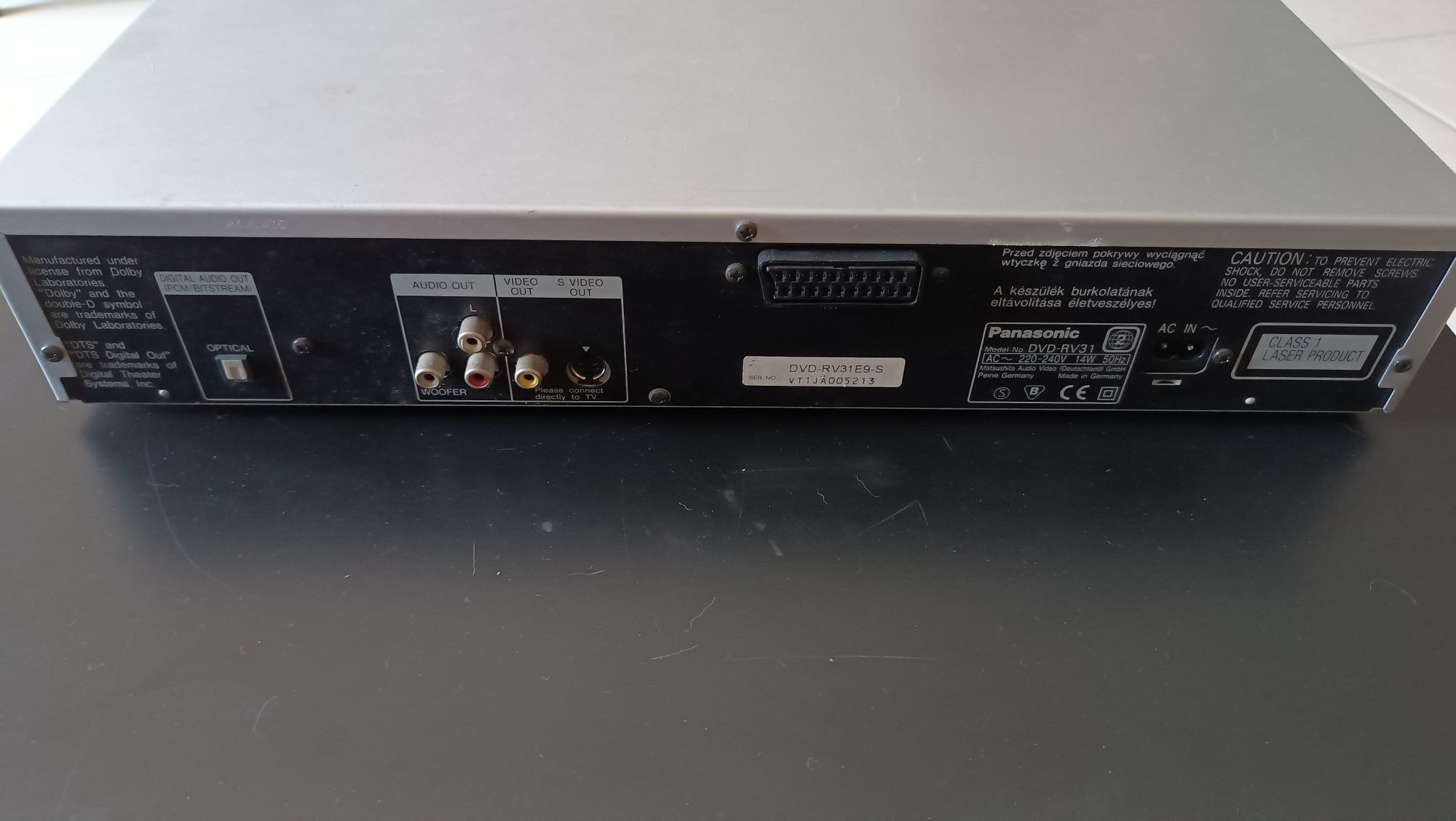 Leitor de DVD Panasonic