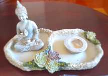 BUDDHA em resina