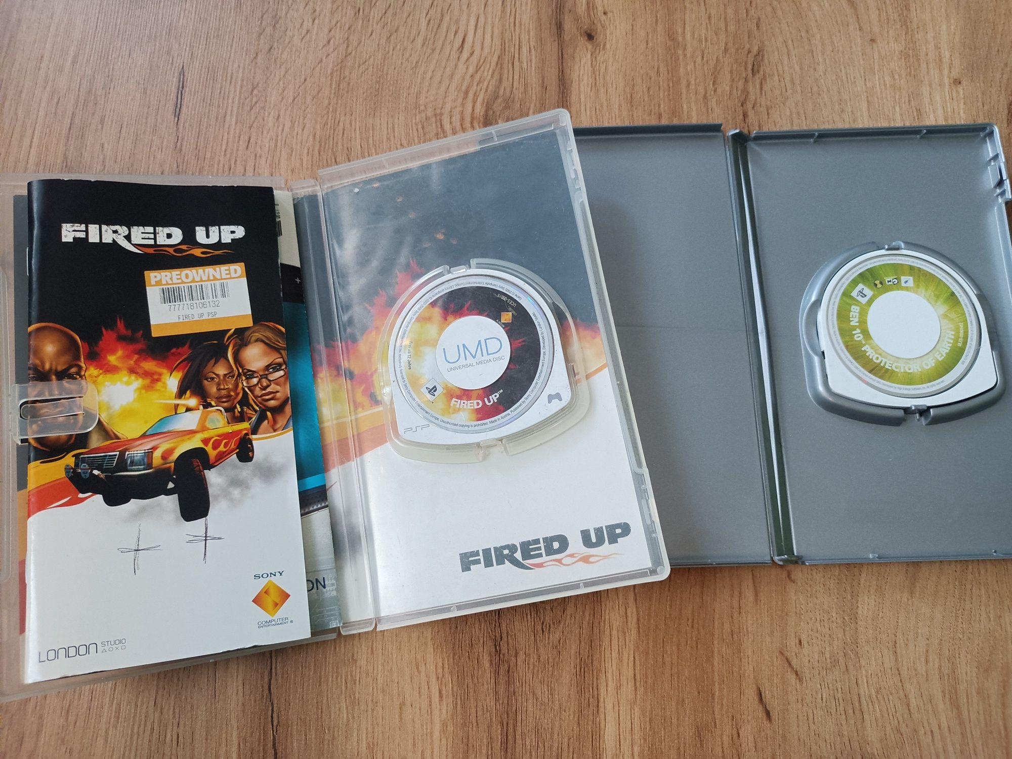 Zestaw gier na PSP