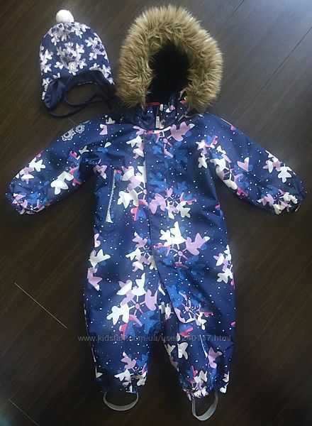 Зимний комбинезон Reima tec LOUNA р.86-92 и шапка Reima р.50