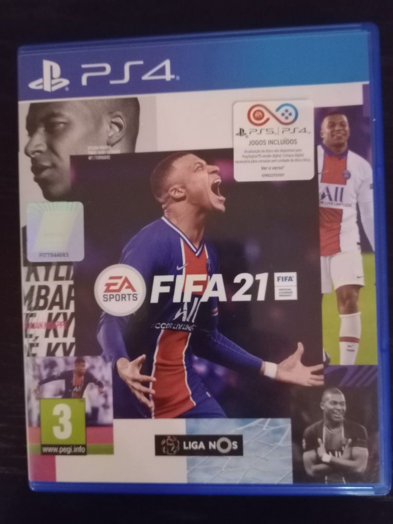 Jogo Fifa 21 ps4