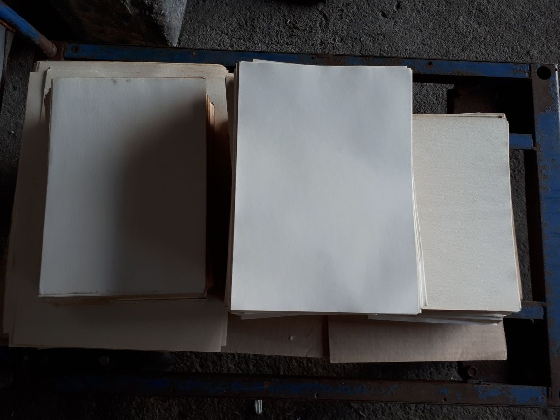 Stary papier kartki A4 A5 A3