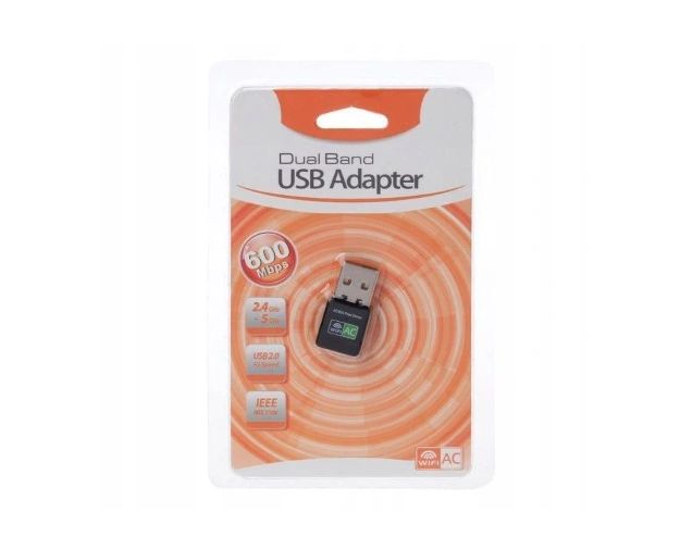 Dual band USB adapter