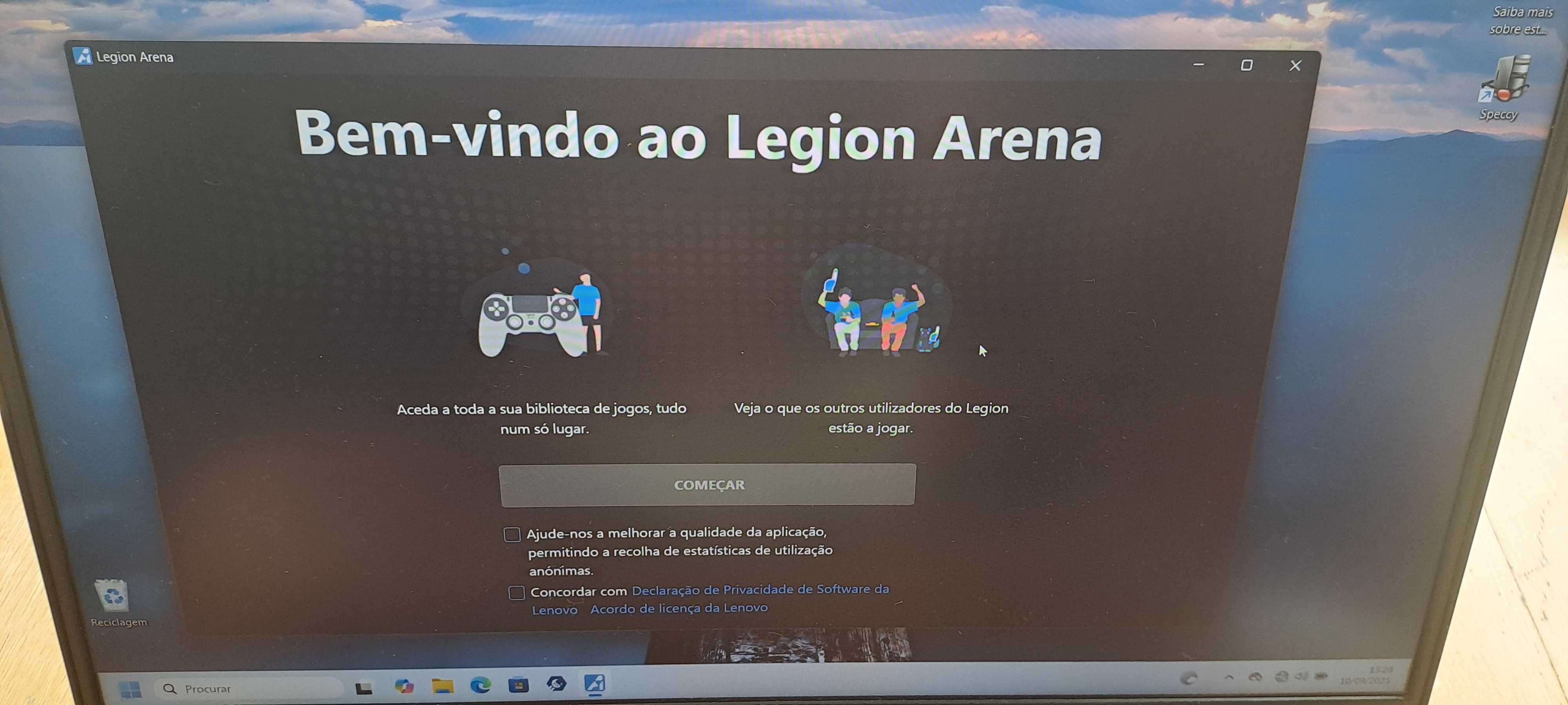 Lenovo Legion Y540 Geração Windows11 Gaming NVME 512Gb Gráf GTX1650 4G