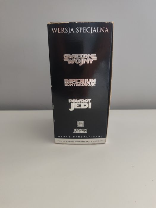 Gwiezdne Wojny Trylogia wersja specjalna vhs