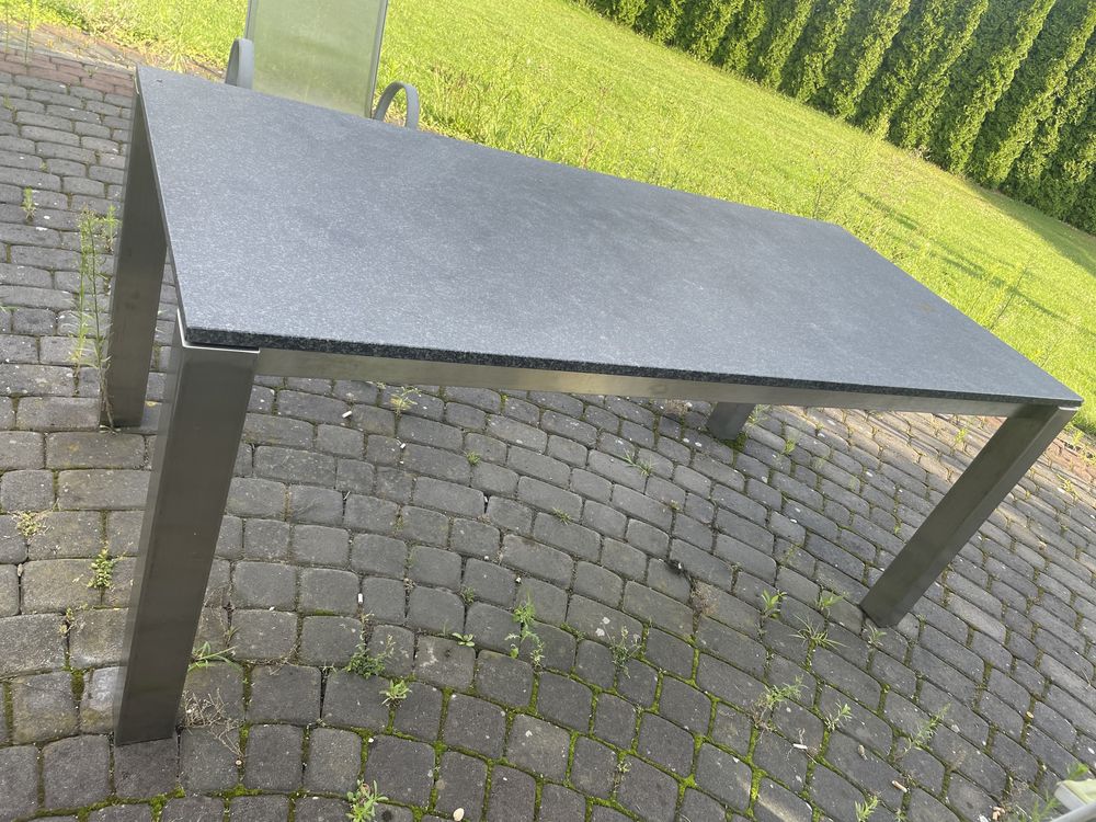 Stol ogrodowy 185/85/75cm solidna konstrokcja i blat