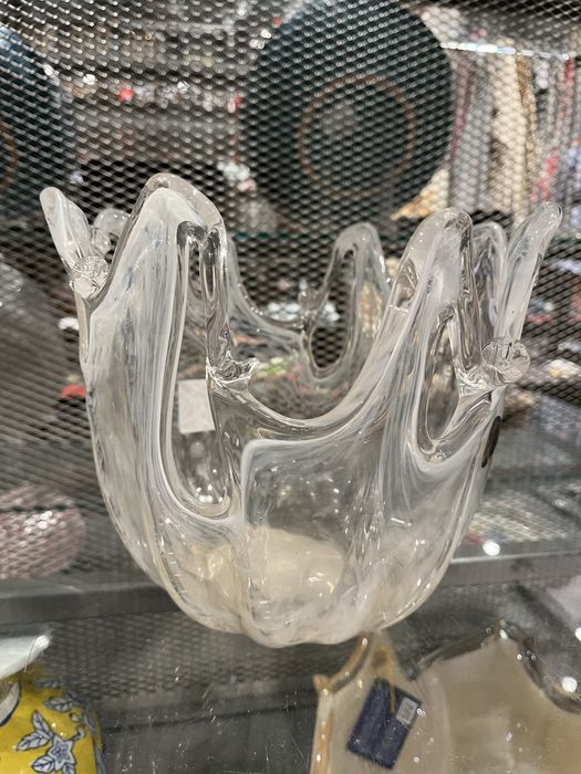 Murano misa patera piekna sygnowana nowa