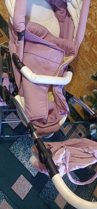 Дитяча коляска візочок 2в1