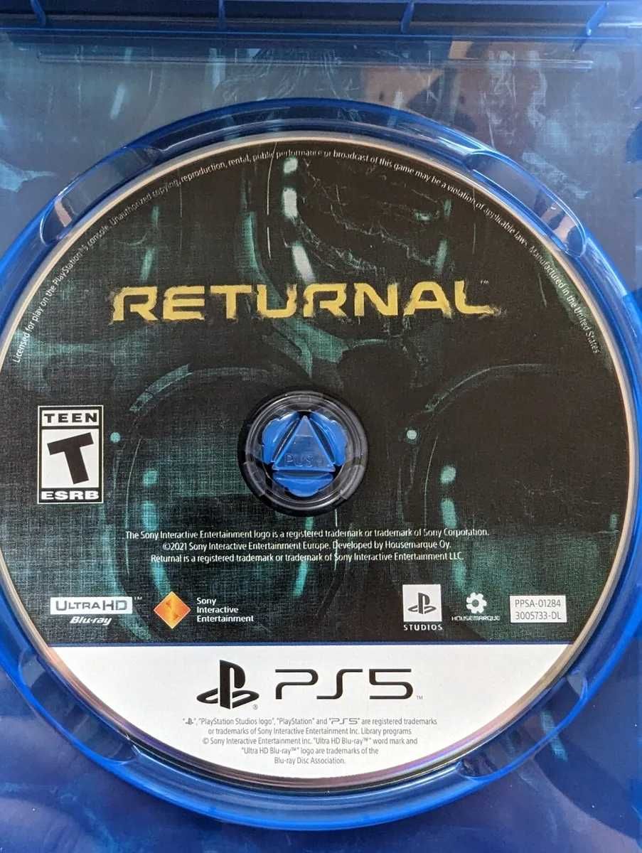 PS5 Returnal ПС5 диск з перекладом на русский Playstation