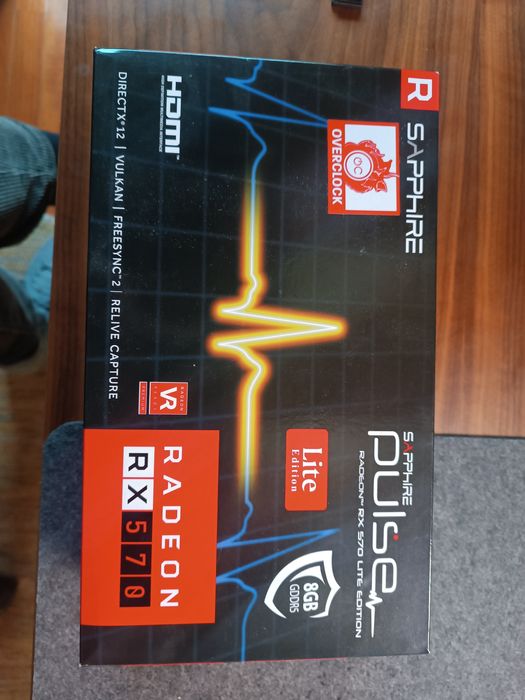 Placa Gráfica AMD RX570 Sapphire Pulse 8GB