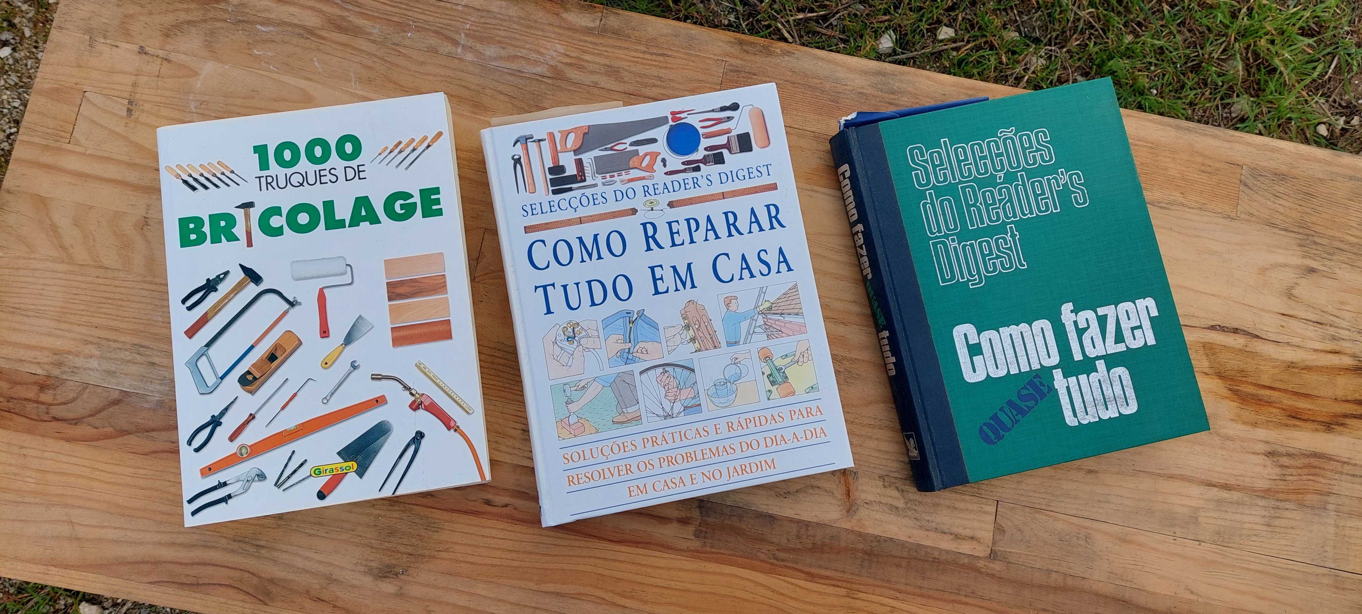 3 livros de Bricolage