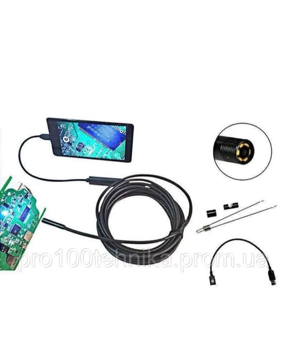 Ендоскоп камера із підсвіткою
Країна виробник
Китай
Стан
Нов