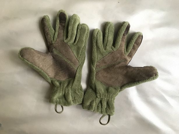 Рукавички тактичні зимові ЗСУ, рукавиці хакі фліс військові, перчатки