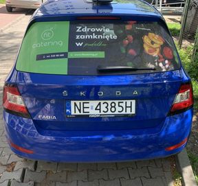 Wynajem powierzchni reklamowej na pojazdach TAXI.