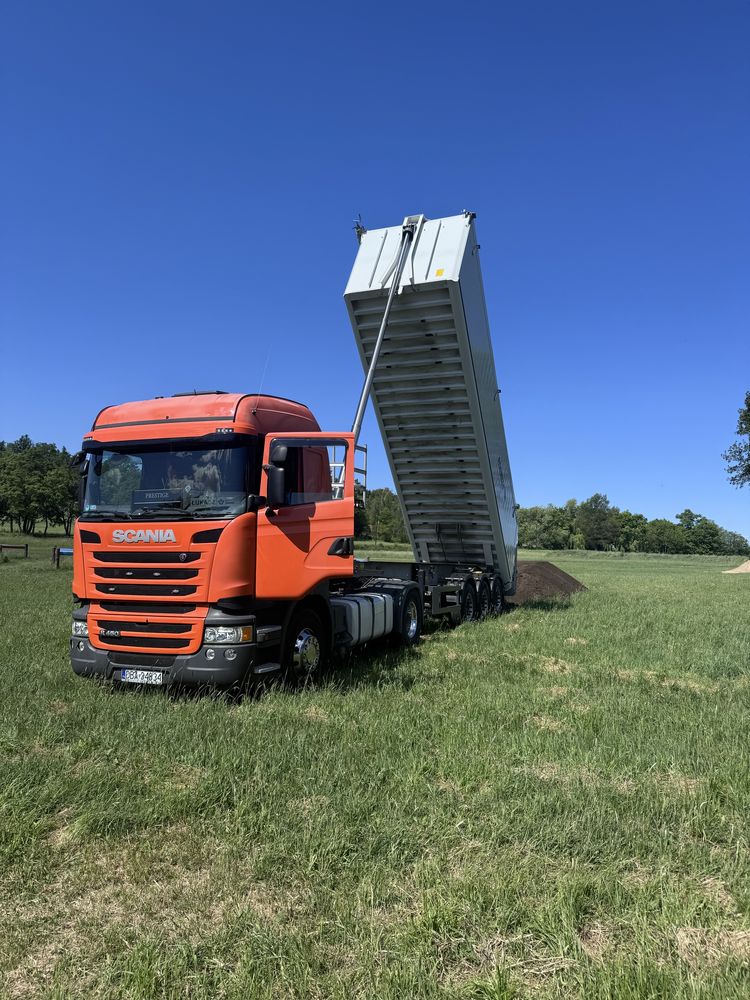 Transport wywrotka,transport maszyn,niskopodwozie, koparka,ładowarka.